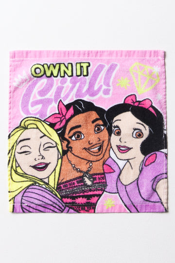 Disney Princesses Face Cloth Pink