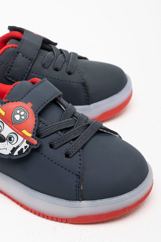Paw Patrol Light Up Sneaker Navy & Red (2)