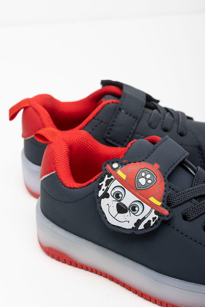 Paw Patrol Light Up Sneaker Navy & Red (3)