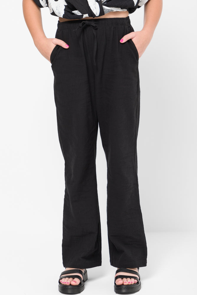Pull On Pants Black (1)
