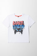 Gamer Short Sleeve T-Shirt White