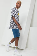 Cube X S.W. Smiley Tie Dye Short Sleeve T-Shirt Grey (1)