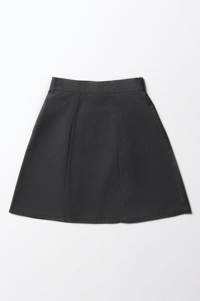 Girls School Skirt Grey