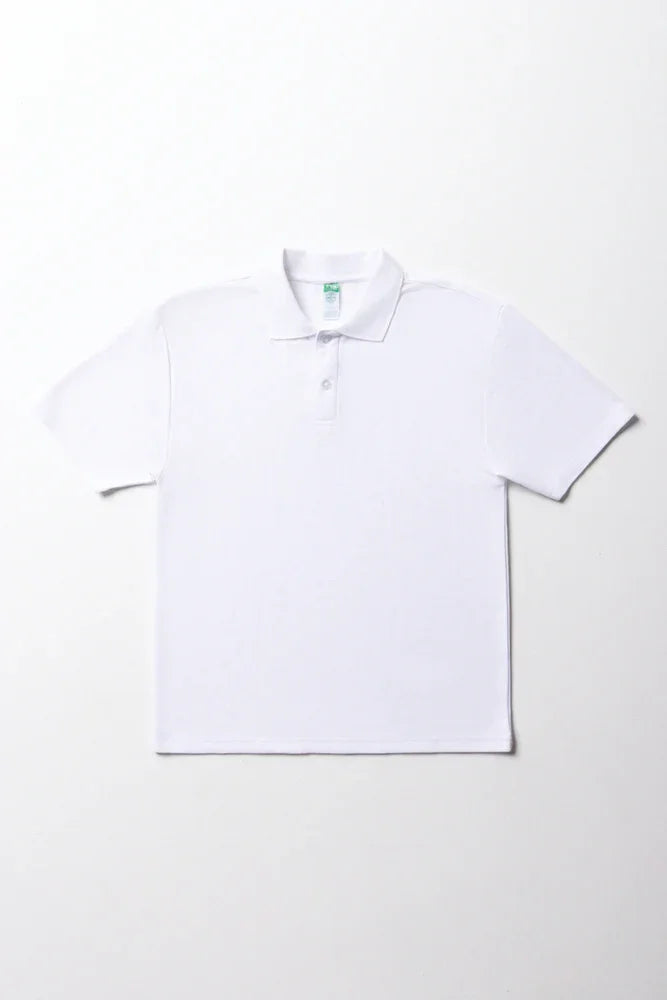 Unisex School Golfer White