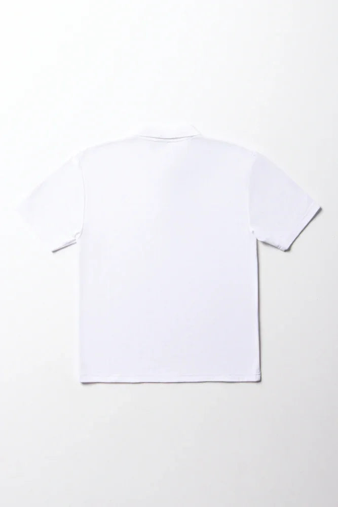 Unisex School Golfer White (2)