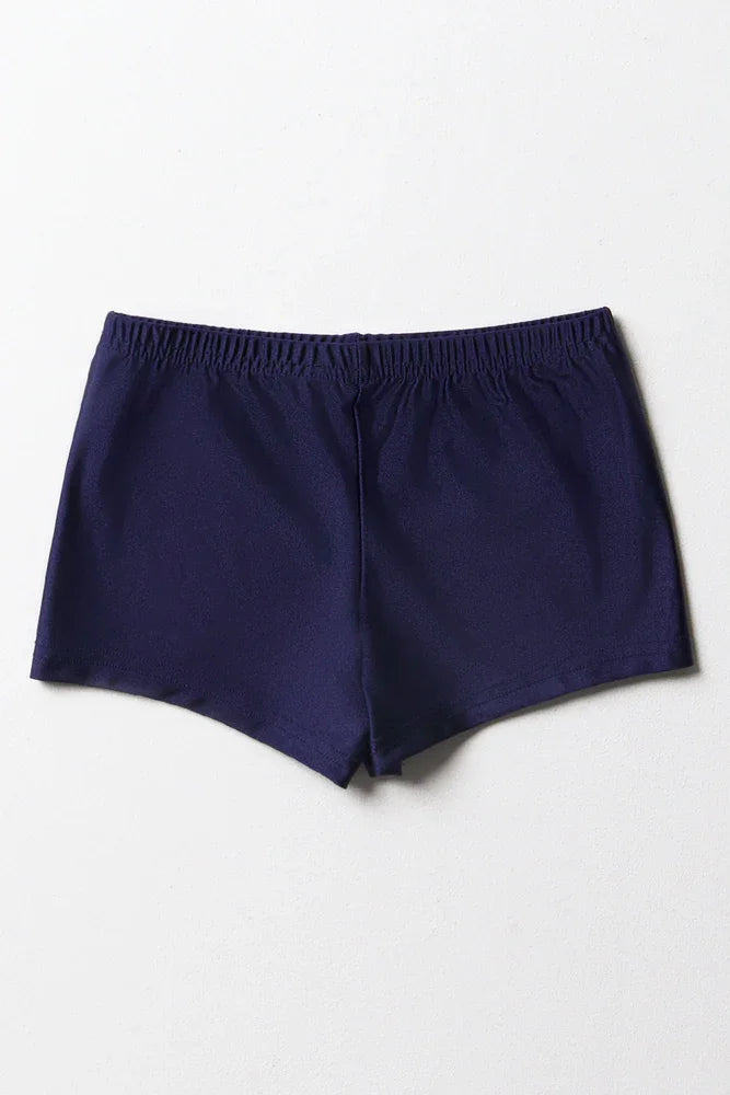 Netball Shorts Navy (2)