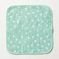 3 Pack Face Cloths White, Yellow & Green (2)