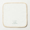 3 Pack Face Cloths White, Yellow & Green (4)