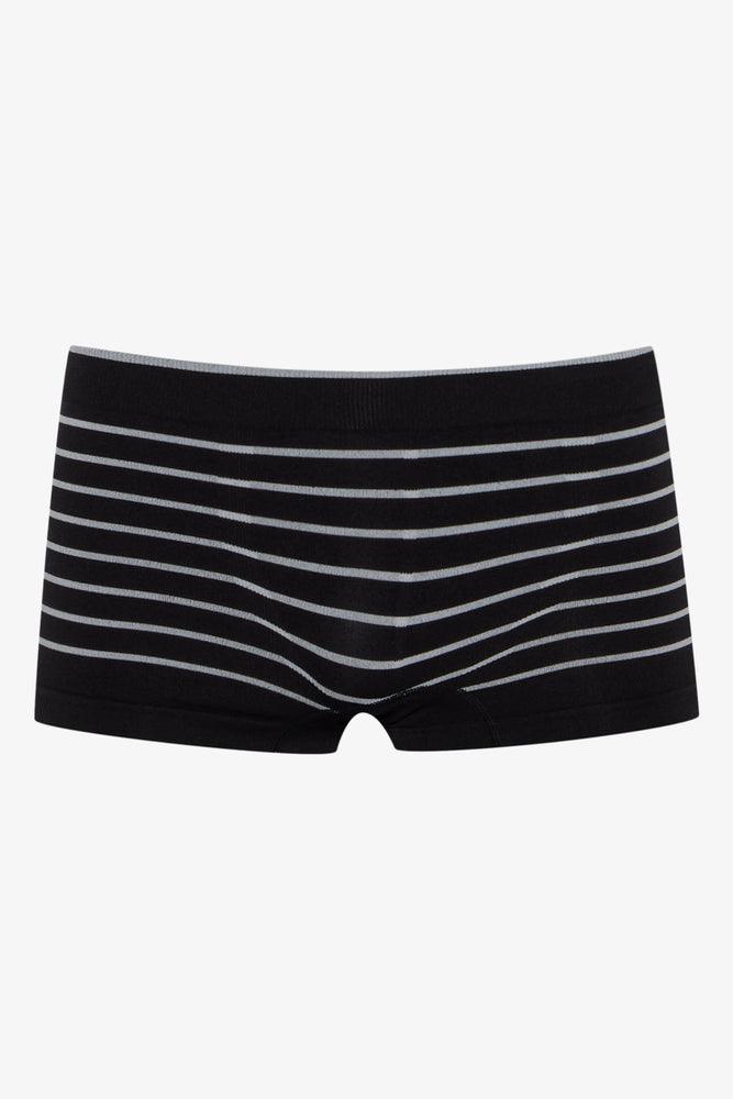 3 Pack Seam-Free Boxers Black (3)
