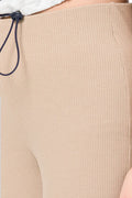 Rib Flare Legging Stone (4)
