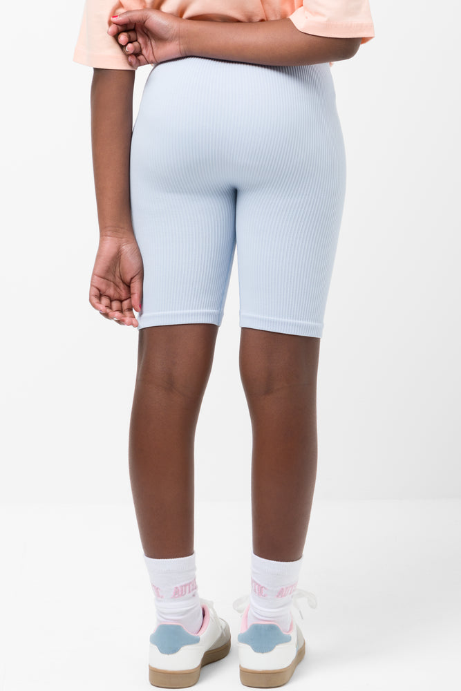 Seamless Cycle Shorts Light Blue (2)