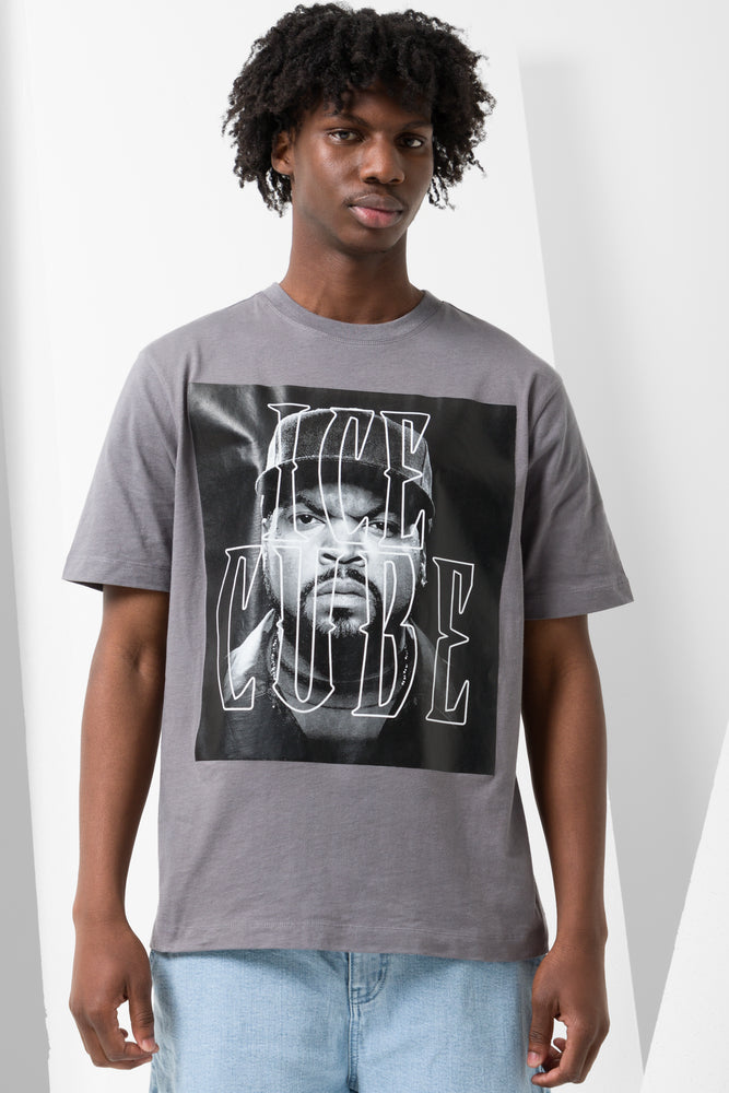 Icecube Short Sleeve T-Shirt Dark Grey