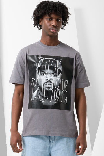 Icecube Short Sleeve T-Shirt Dark Grey