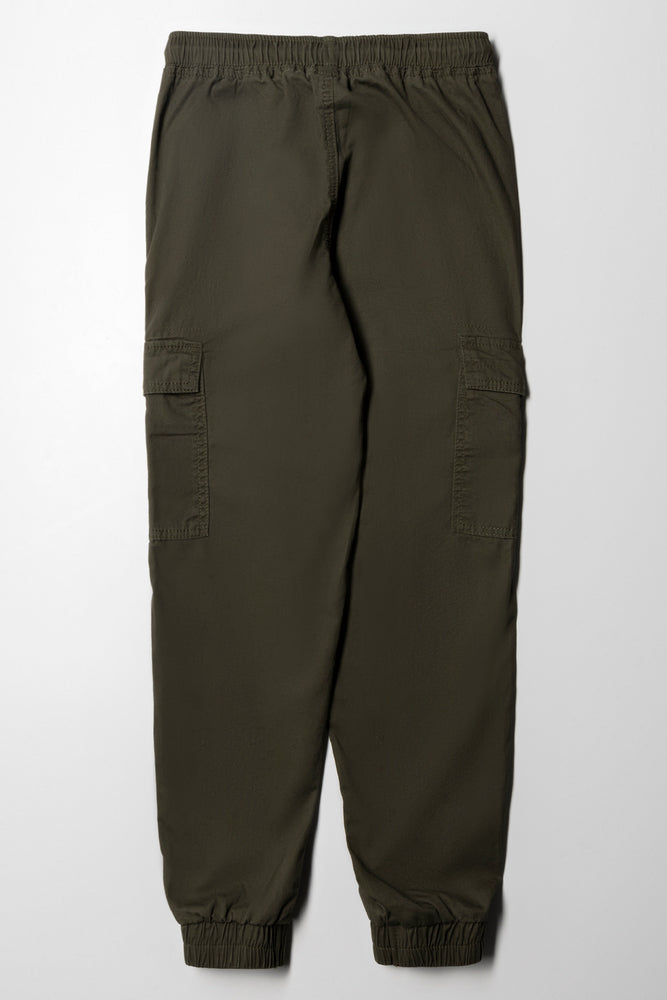 Cargo Trousers  Olive (2)