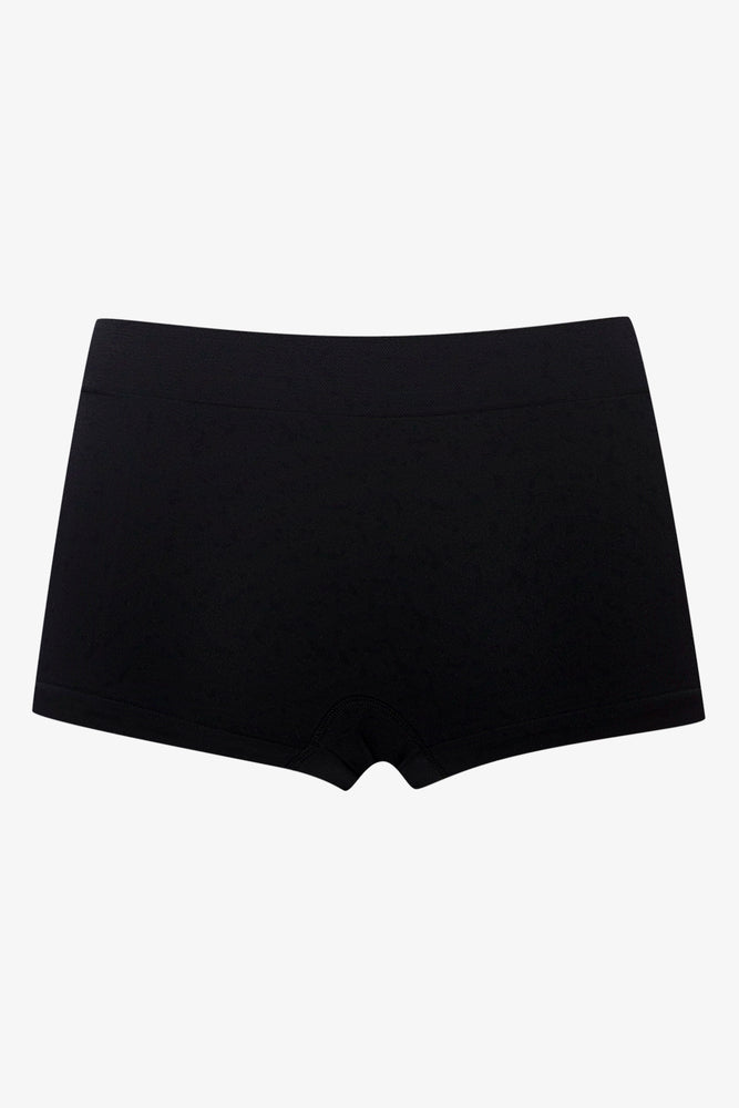 3 Pack Seam-Free Boyley Panties Black, Grey & White (4)
