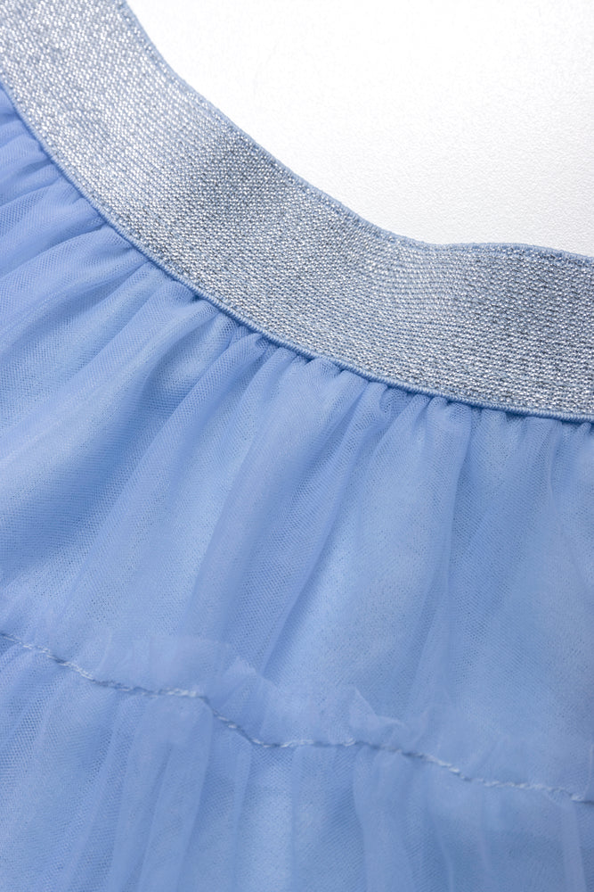 Tutu Flare Skirt Blue (1)