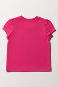 Short Sleeve T-Shirt Bright Pink (3)