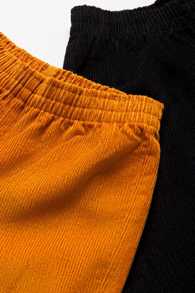 2 Pack Corduroy Pants Black & Yellow (1)