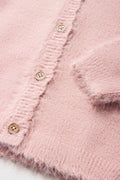 Fluffy Cardigan Pink (1)