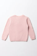 Fluffy Cardigan Pink (2)