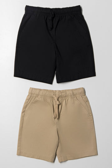 Woven Shorts Black