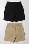 Woven Shorts Black (2)