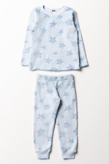 Space Long Sleeve Pyjamas Blue