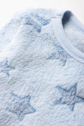 Space Long Sleeve Pyjamas Blue (1)