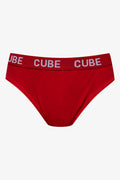 5 Pack Comfort Briefs Red (1)