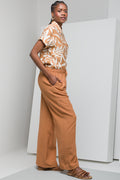 Relaxed Pull On Pants Natural (2)