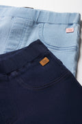 2 Pack Jeggings Light Blue & Dark Blue (1)