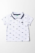 Short Sleeve Golfer White