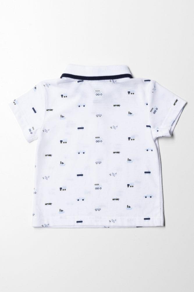 Short Sleeve Golfer White (2)