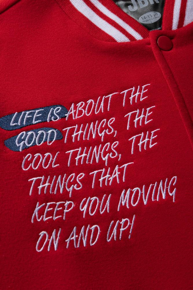 Baseball Jacket Red