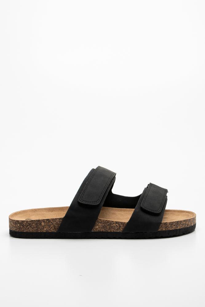 Double Band Sandal Black