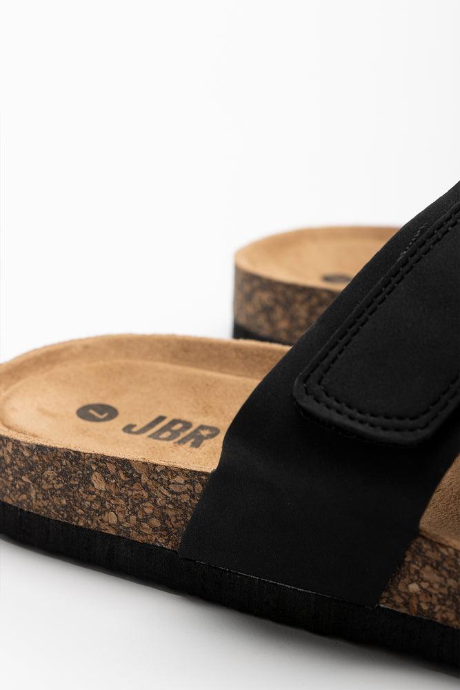 Double Band Sandal Black (3)