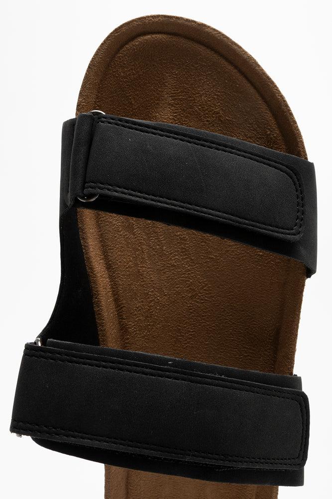 Double Band Sandal Black (4)