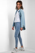 Acid Wash Pull On Jegging (1)