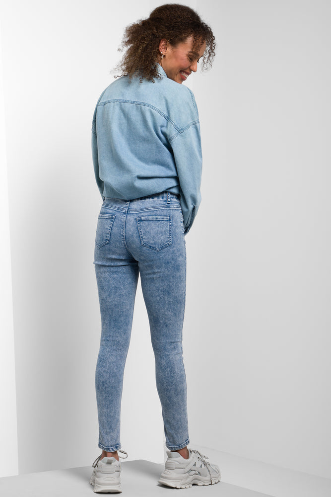 Acid Wash Pull On Jegging (2)