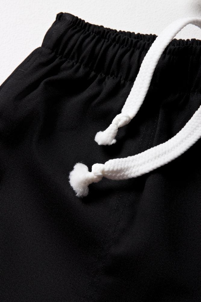 Unisex School Sports Shorts Black (1)