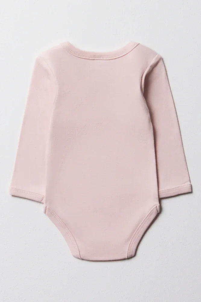 Long Sleeve Bodyvest Pink (3)