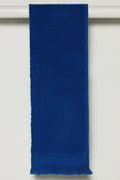 Fringed Guest Towel Blue
