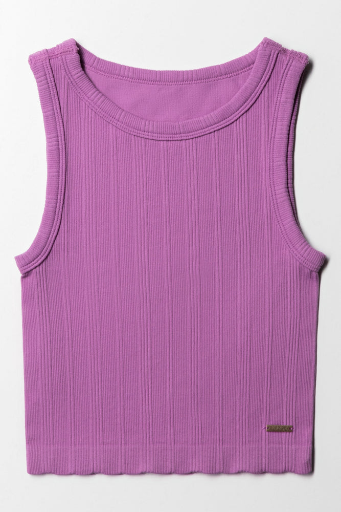 Seamless Vest Purple