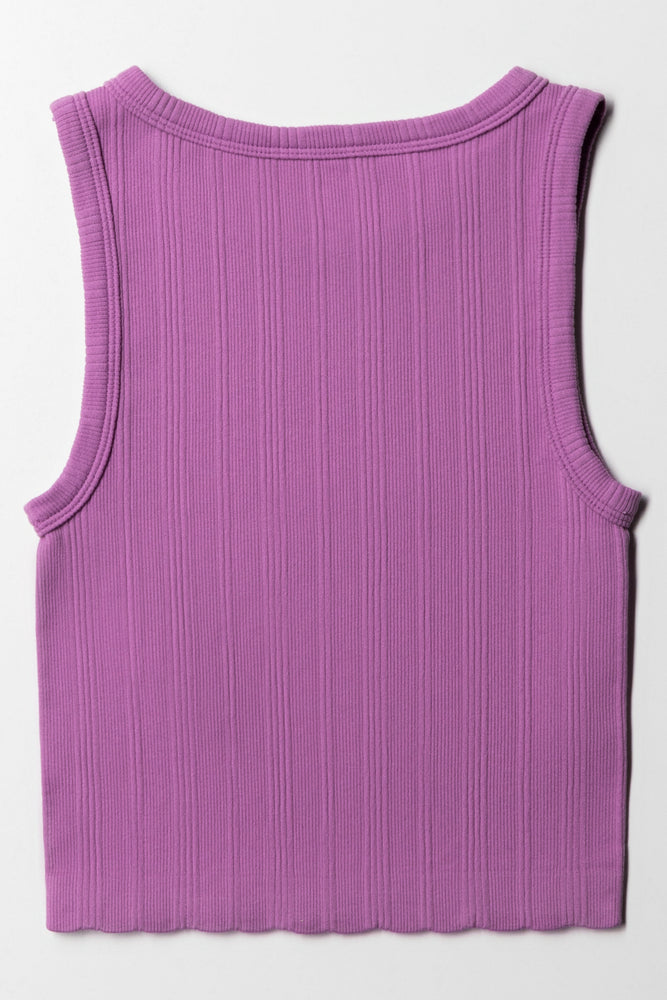 Seamless Vest Purple (2)