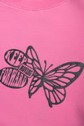 Oversized Tshirt Butterfly Rosebloom (1)