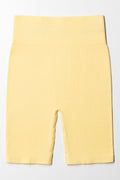 Seamless Cycle Shorts Yellow (2)