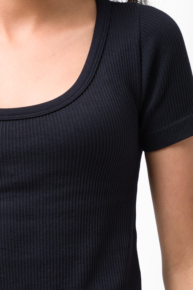 Seamless T-Shirt Black (3)