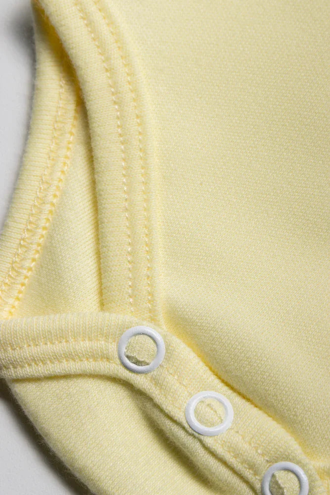 Short Sleeve Bodyvest Yellow (2)