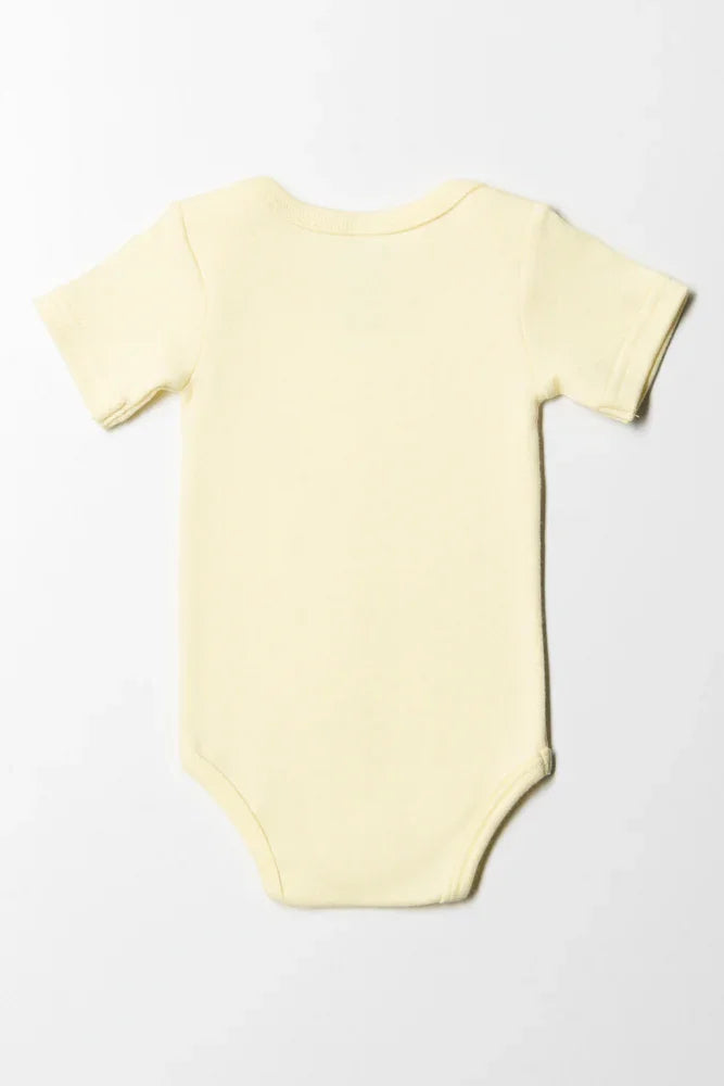 Short Sleeve Bodyvest Yellow (3)