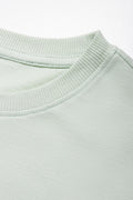Plain Slub Regular Tshirt Sage (1)